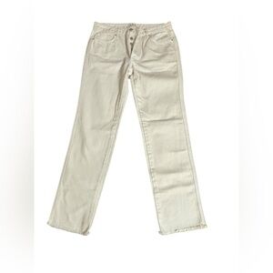 WE THE FREE white jeans size 26